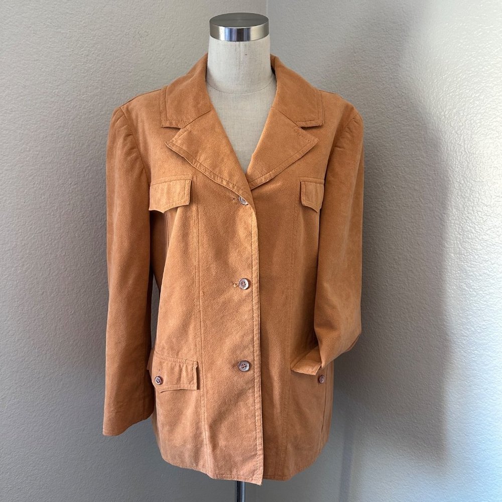 Saks Fifth Avenue Italia Luigi's Fashion LTD New York Vintage Jacket In Sz M
